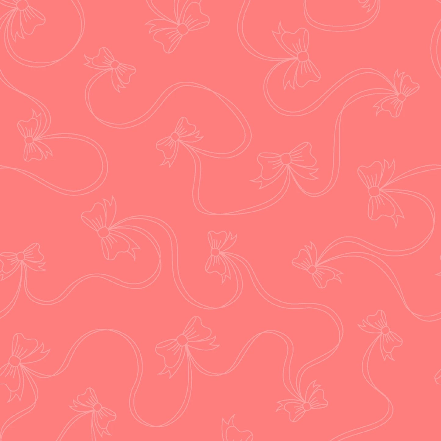 Star Spangled Beauty- Pink Bows: Sold by the 1/2 yard