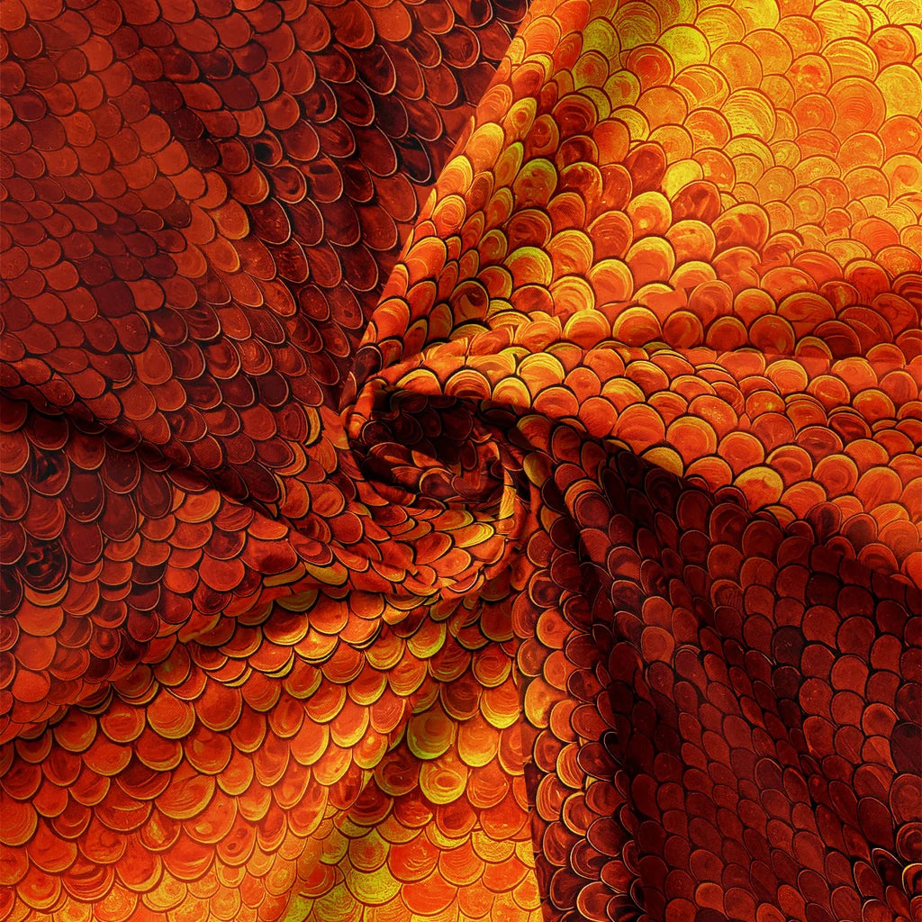 Kaleidoscope Collection- Orange Ombre Raindrops: Sold by the 1/2 yard.
