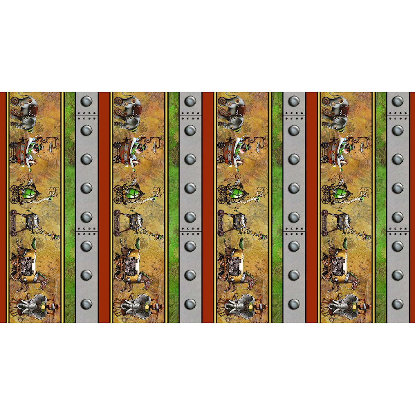 Steampunk Express- Steampunk Stripe X