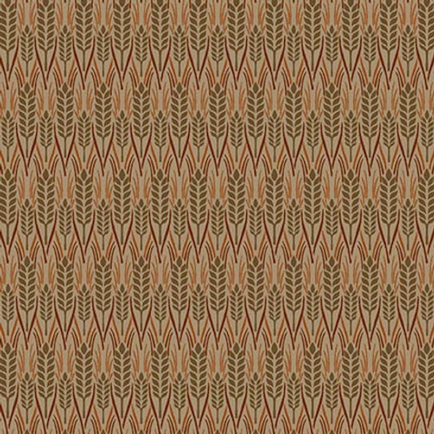 Oak and Maple- Mushroom Wheat: Sold by the 1/2 Yard