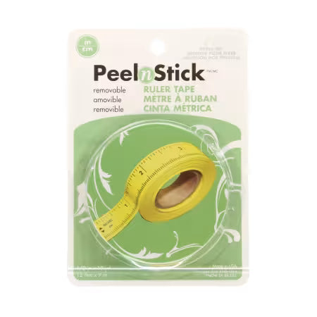 Peel n Stick Removable Ruler Tape