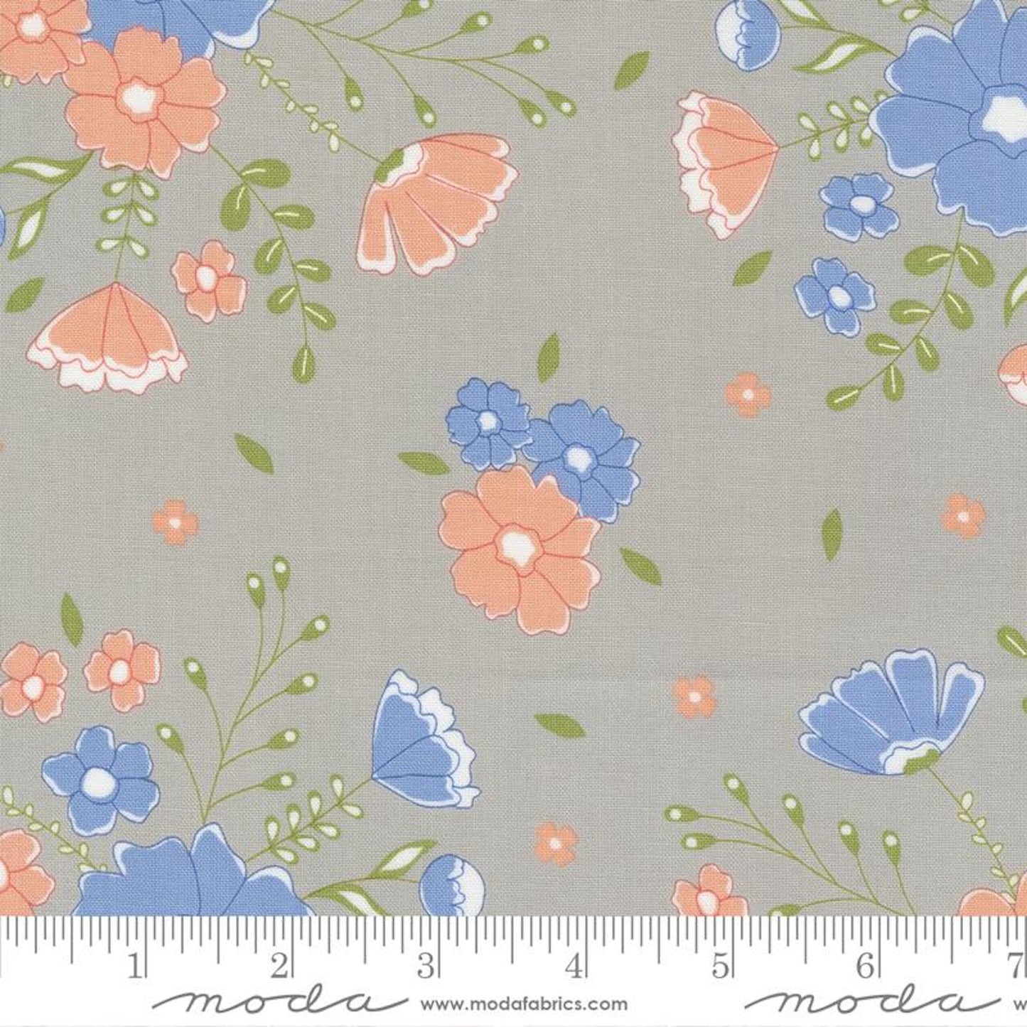 Peachy Keen- Moonlit Meadow Grey