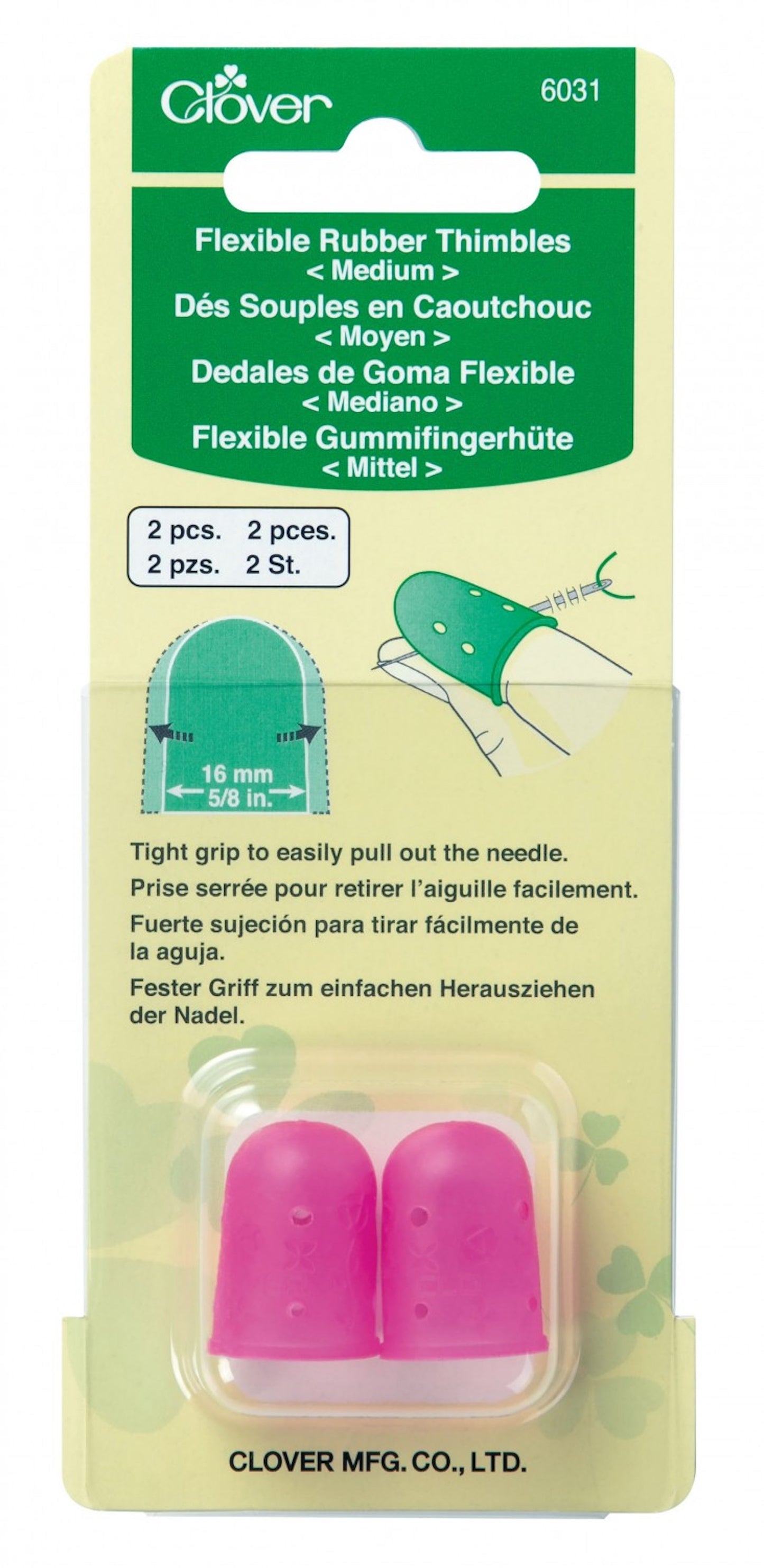 Flexible Rubber Thimbles Medium