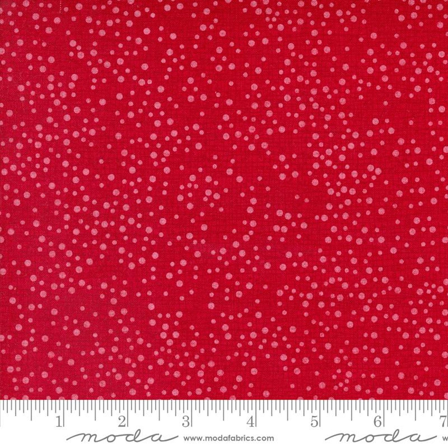 Dotty Thatched- Crimson Dot Texture: Sold by the 1/2 yard