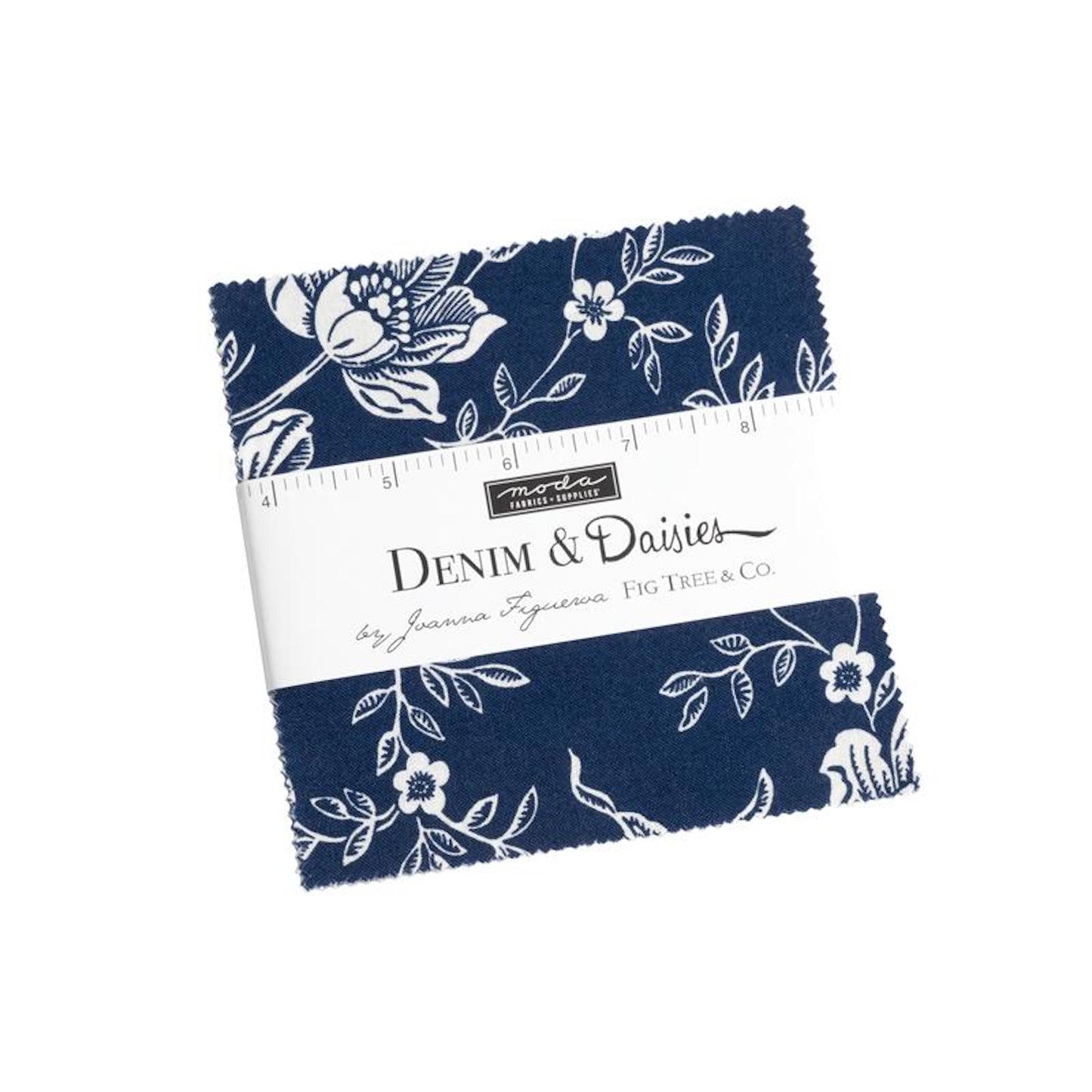 Denim Daisies Charm Pack- 42 PCS- Moda