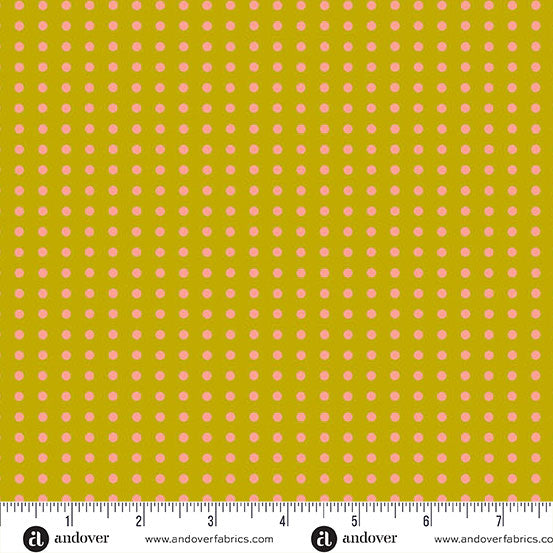 Jinny- Leaf Dotty: Sold by the 1/2 yard