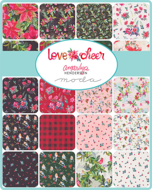 Love and Cheer Layer Cake- 42 PCS- Moda