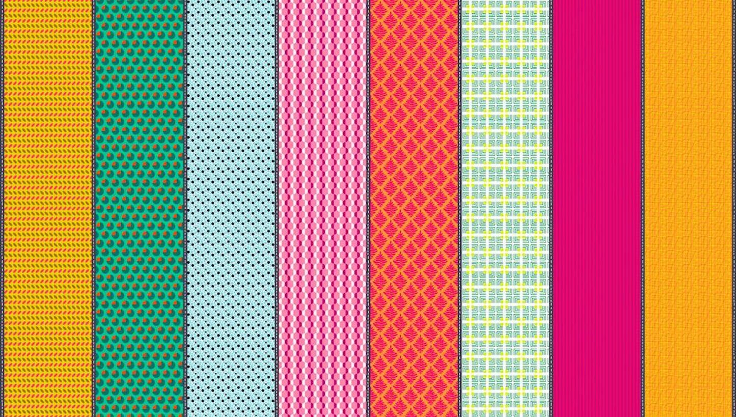 Mixed Bag of Lollies- Half Yard Bundle