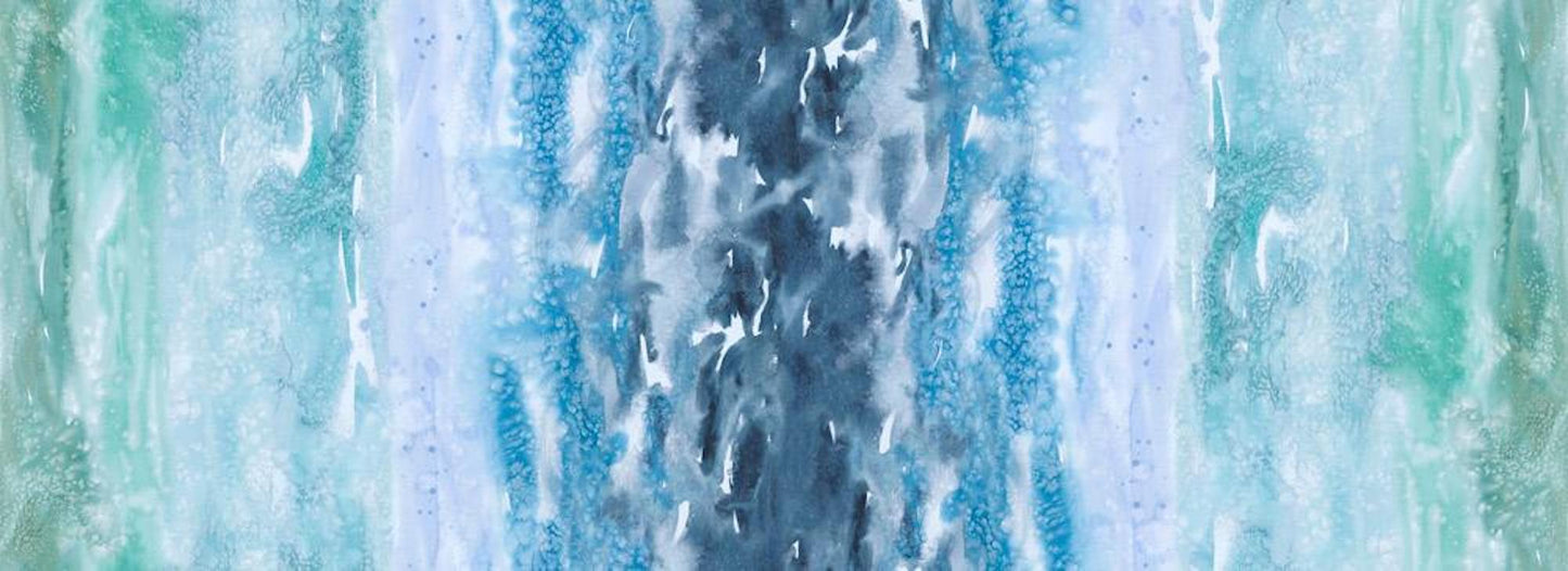 Wanderlust- Sky Catch My Drift: Sold By The 1/2 Yard.