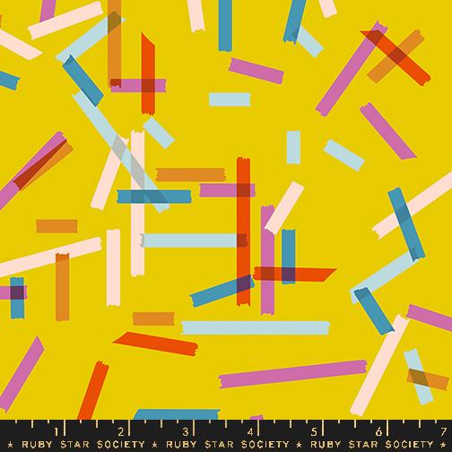 Washi Plus- Golden Hour Washi: Sold by the 1/2 yard