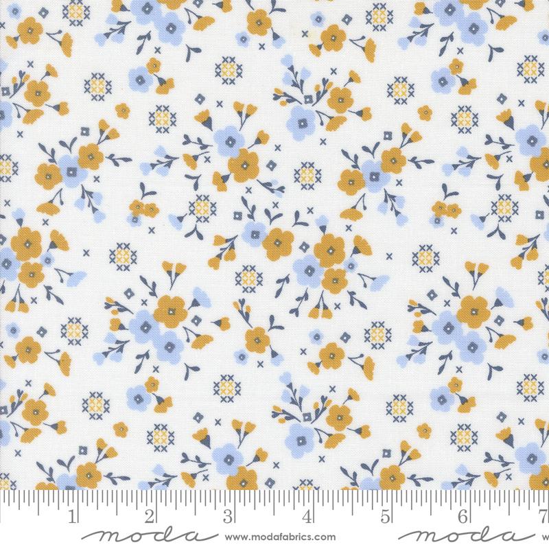 Sun Drenched- Cloud Stitched Lullaby: Sold By The 1/2 Yard