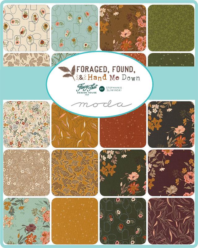 Foraged, Found, & Hand Me Down Charm Pack- 42 PCS- Moda