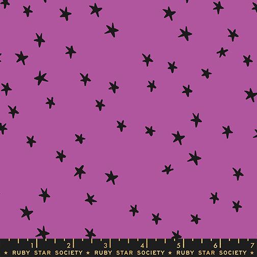 Starry- Witchy Stars: Sold by the 1/2 Yard
