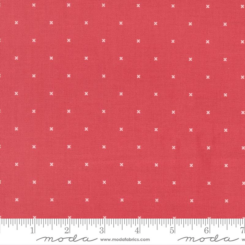 In the Garden- Strawberry Tiny Peel: Sold By The 1/2 Yard
