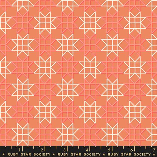 Paper Cuts 2- Canyon Paper Star Patchwork: Sold by the 1/2 yard
