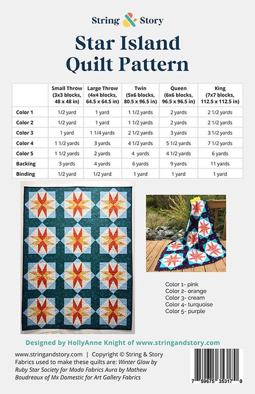 Star Island Quilt Pattern