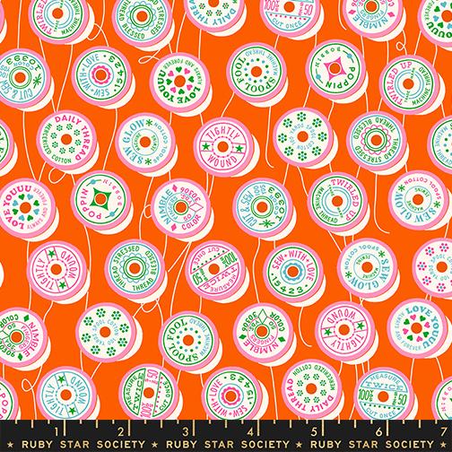 Trinketry- Goldfish Spools: Sold by the 1/2 Yard