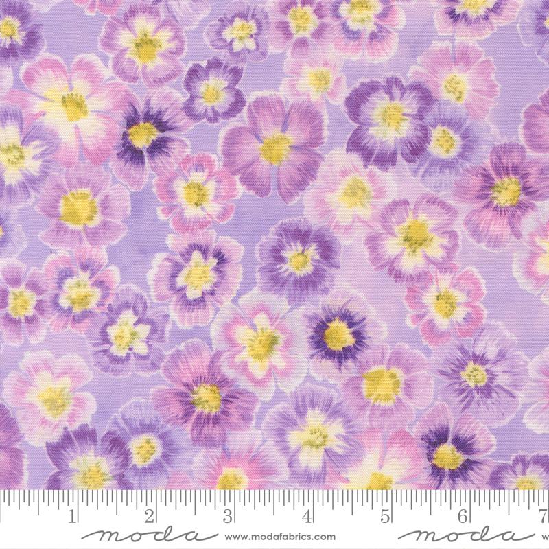 Delphinium- Mauve Auricula: Sold by the 1/2 yard