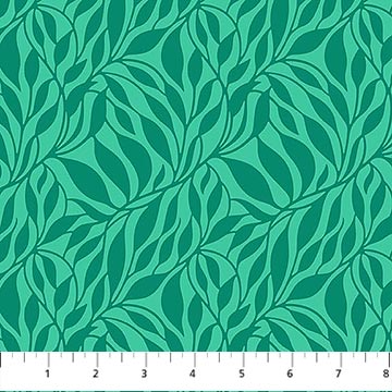 Daisy Crush- Emerald Wander: Sold By The 1/2 yard