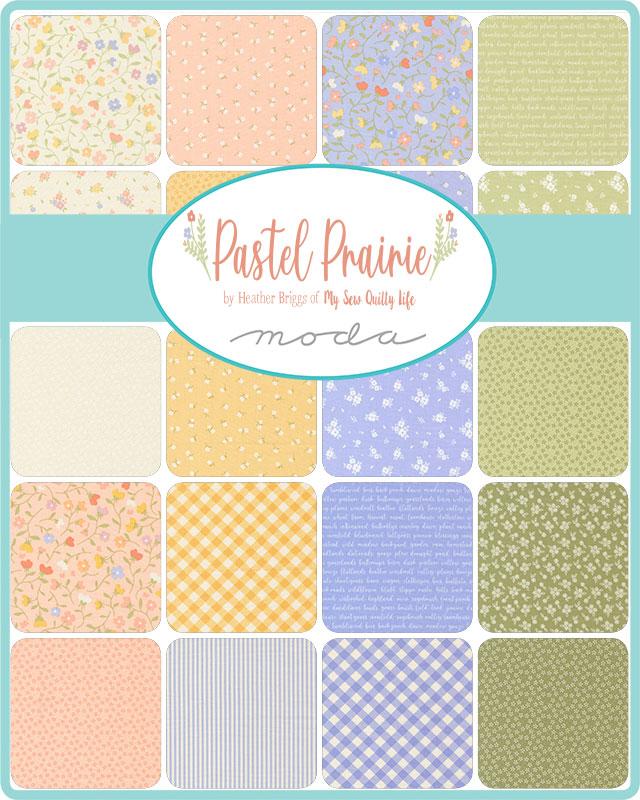 Pastel Prairie Charm Pack- 42 PCS- Moda