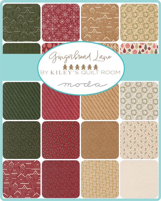 Gingerbread Lane Charm Pack- 42 PCS
