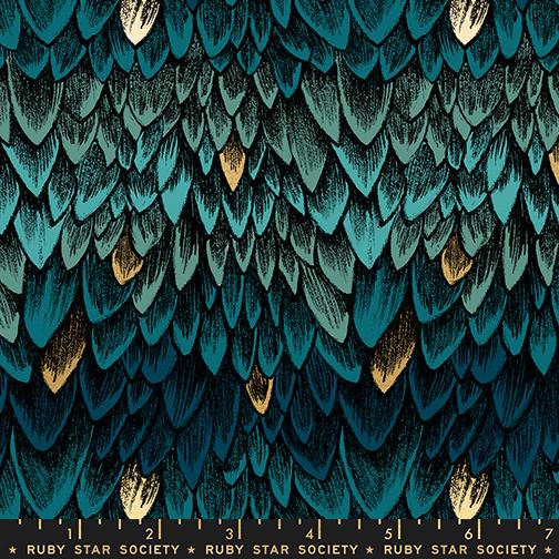 Fireglow- Galaxy Metallic Scales: Sold by the 1/2 yard