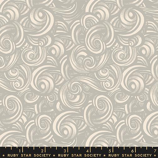 Fireglow- Oyster Smoke: Sold by the 1/2 yard
