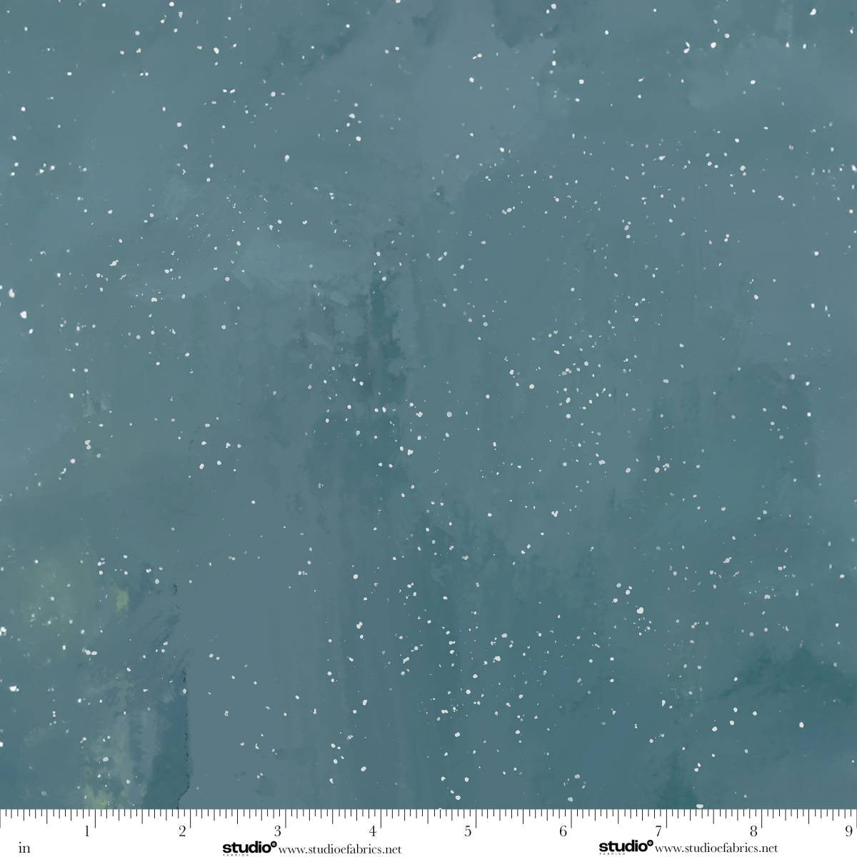 Holly Woods- Slate Evening Snow: Sold by the 1/2 yard