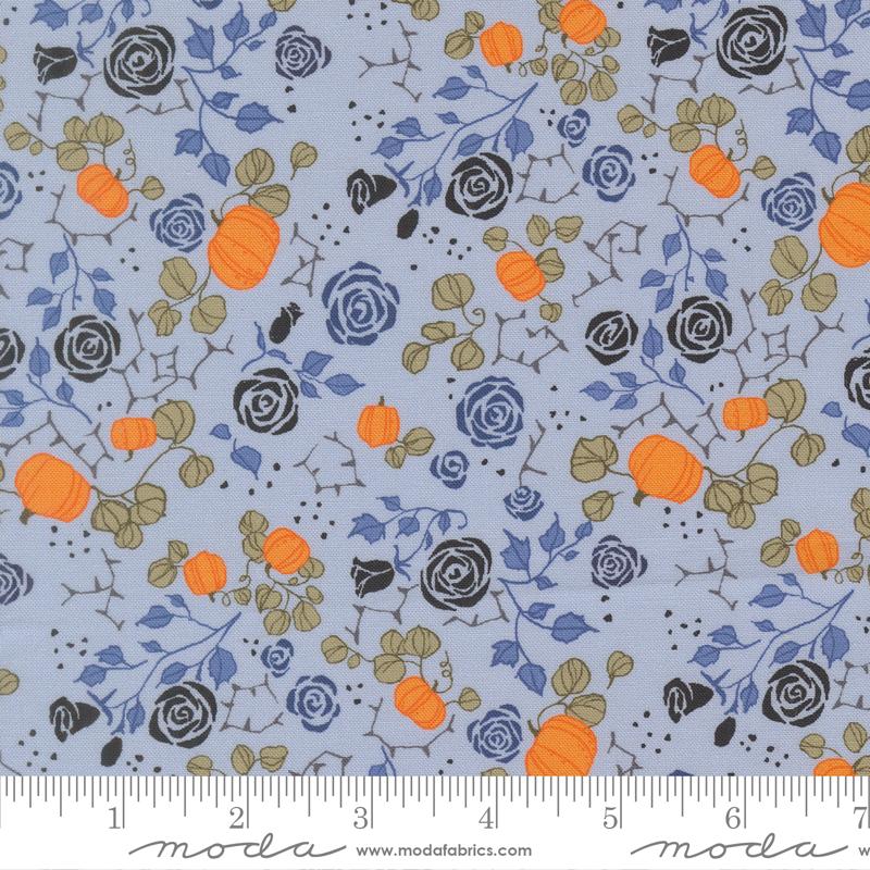 Coven- Sky Small Garden: Sold by the 1/2 yard