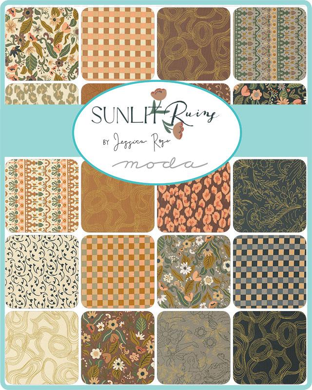 Sunlit Ruins Mini Charm Pack- 42 PCS