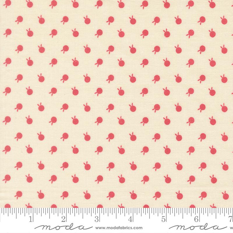 Petals and Polka Dots- Lace Berry Dots: Sold by the 1/2 yard