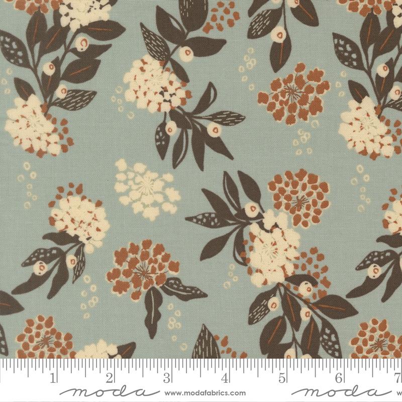 Wellspring- Storm Inflorescence: Sold By The 1/2 Yard