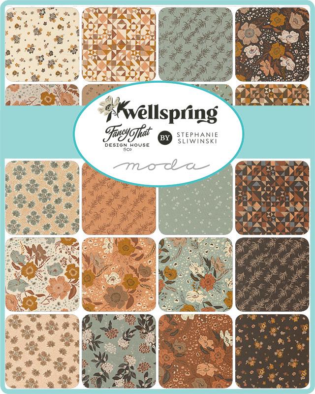 Wellspring 5in Charm Pack- 42 PCS