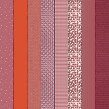 Gathered Lollies- Hazel Three: Sold by the 1/2 yard