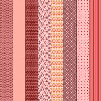 Gathered Lollies- Hazel Six: Sold by the 1/2 yard