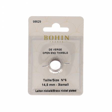 Bohin Open End Thimble: Xsmall
