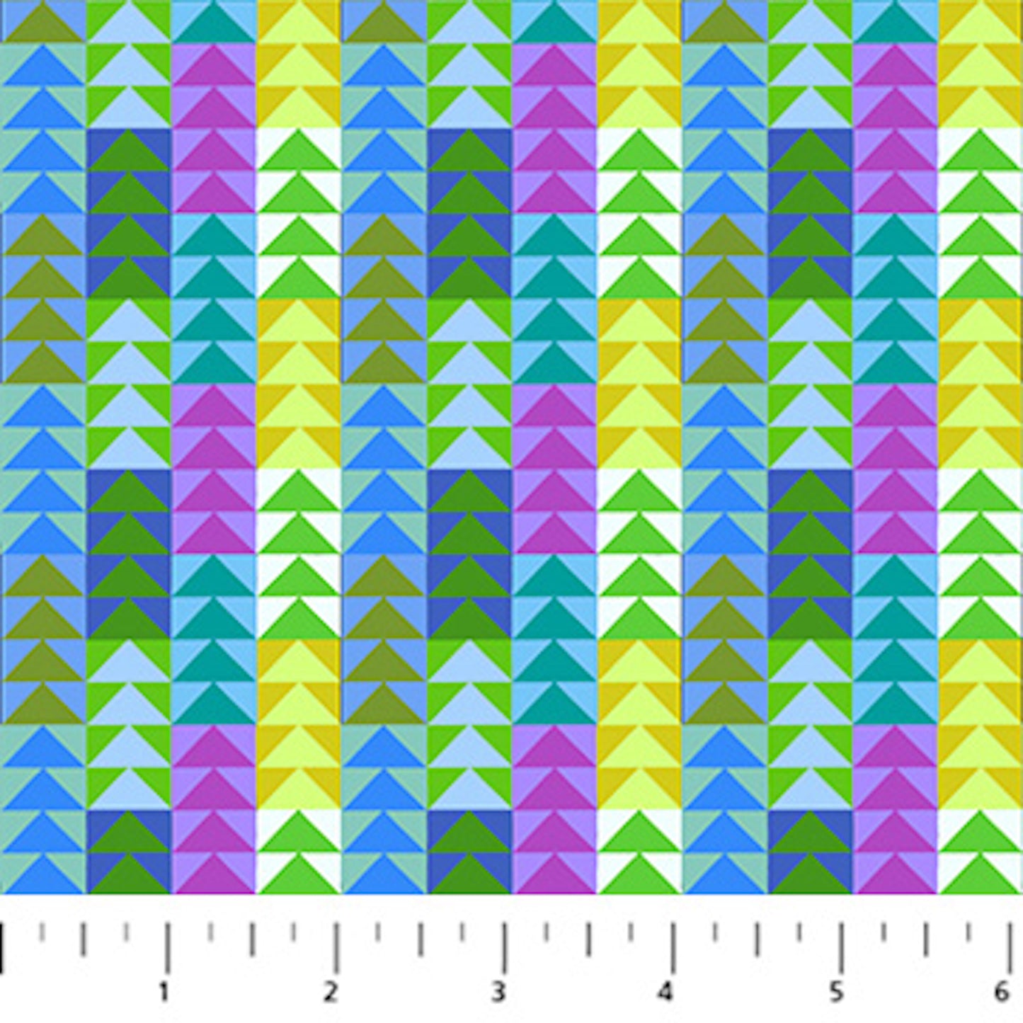 Piecework- Meadow Flying Geese: Sold by the 1/2 yard