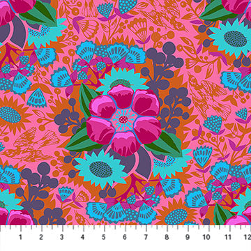 Overdressed- Juicy Centerpiece: Sold by the 1/2 yard