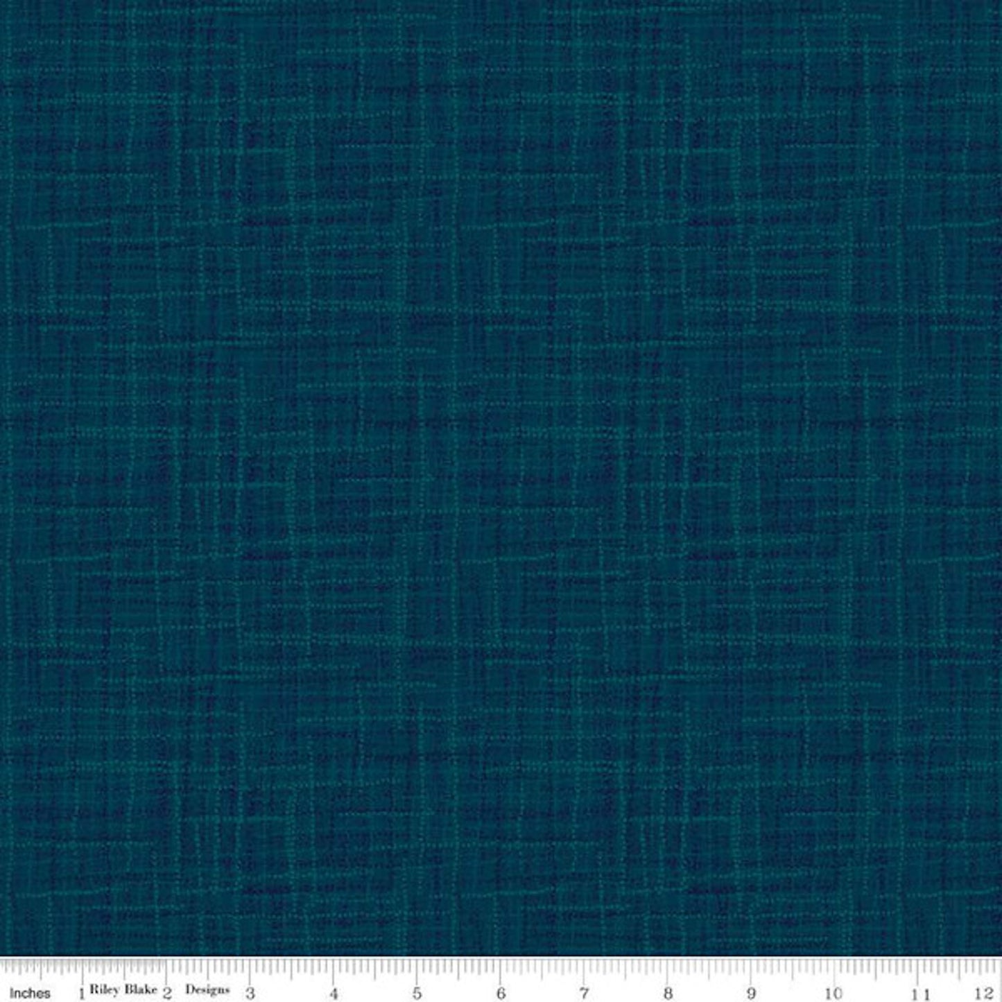 Grasscloth Cottons- Warm Navy: Sold By The 1/2 Yard- Cut Continuously