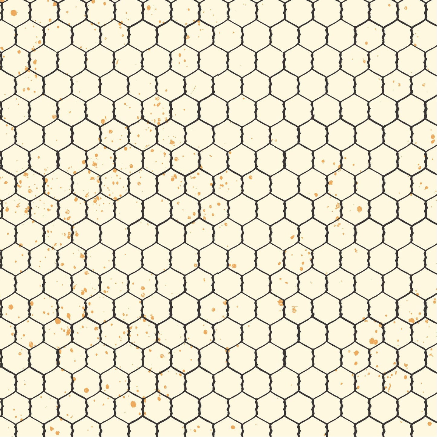 Homesteading- Cream Chicken Wire: Sold by the 1/2 yard