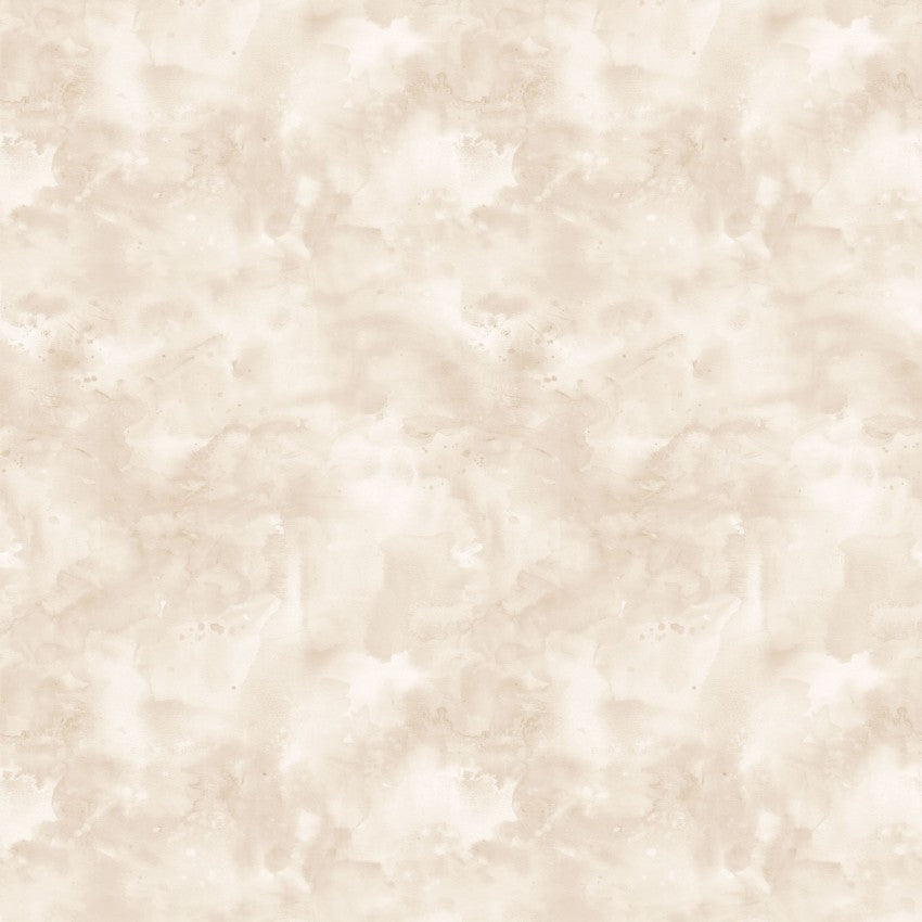 Night Whispers- Light Khaki Watercolor Wash: Sold by the 1/2 yard