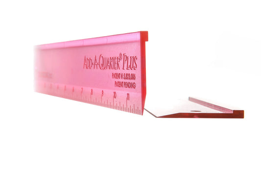 Add-A-Quarter Plus- 6IN Ruler