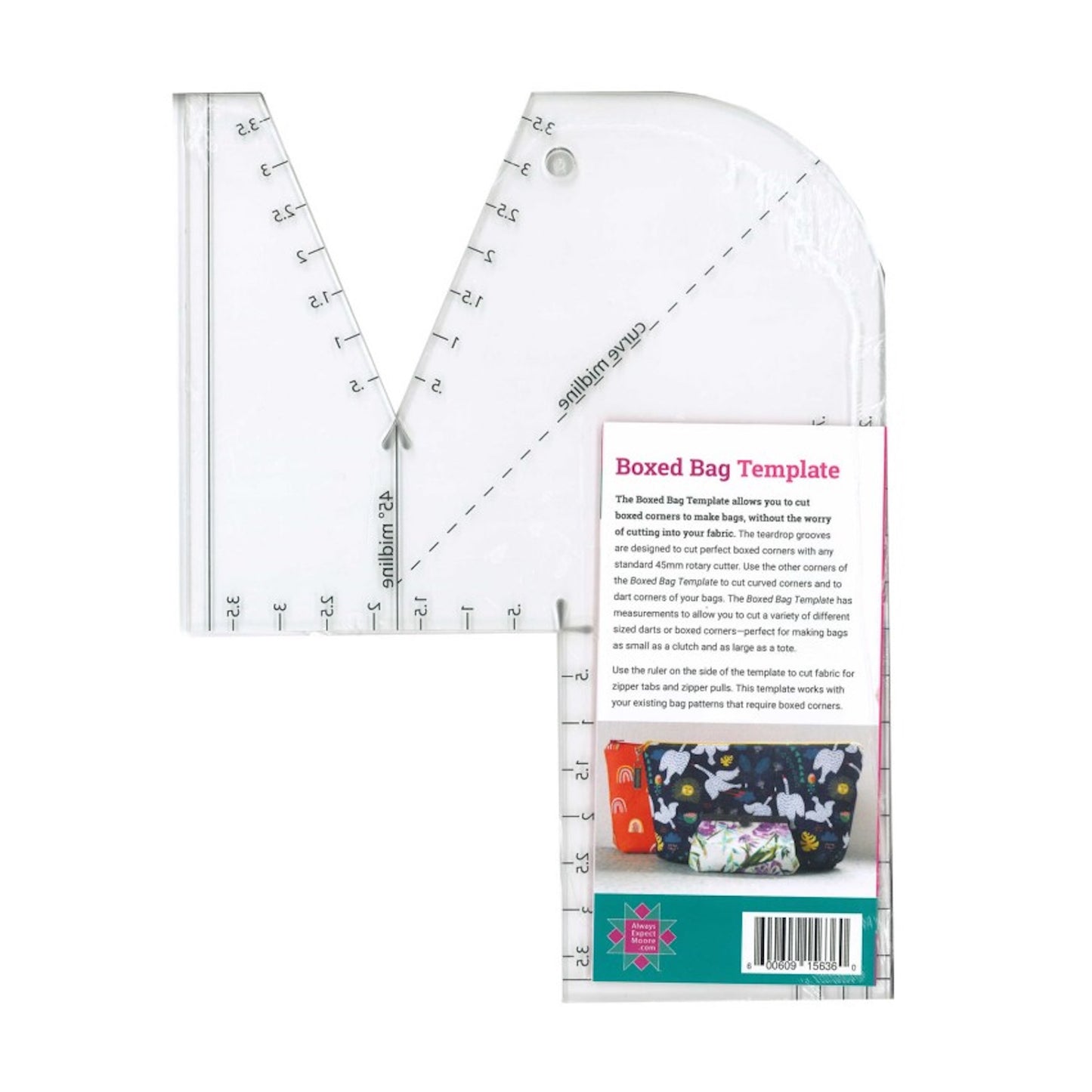 Boxed Bag Template