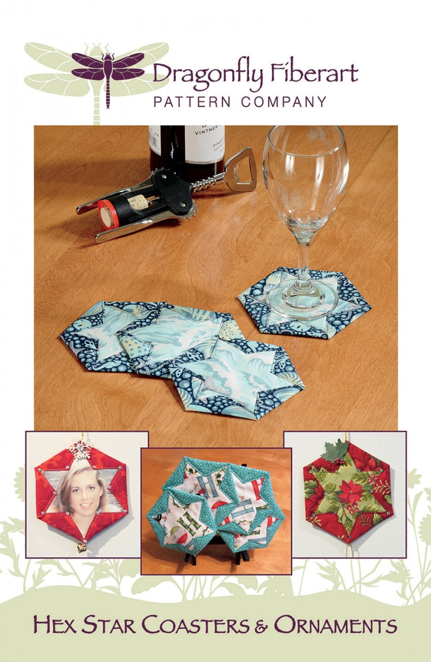 Hex Star Coasters & Ornaments Pattern