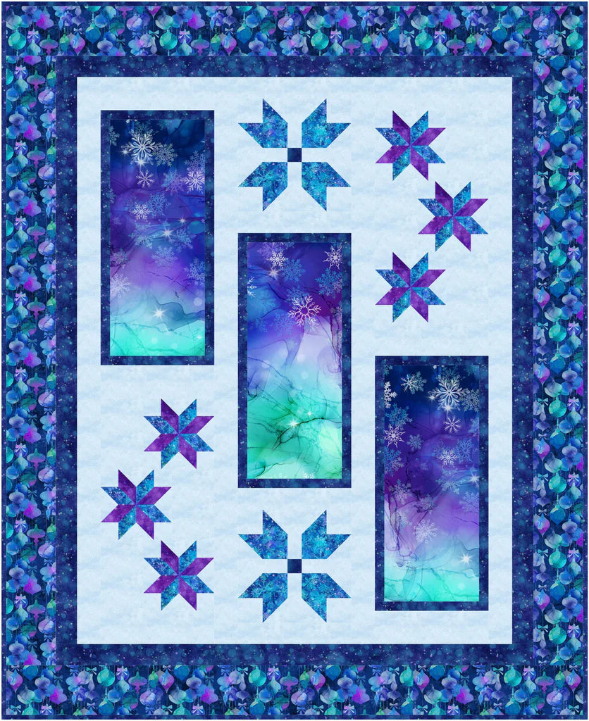 Flowing Stars Quilt Pattern