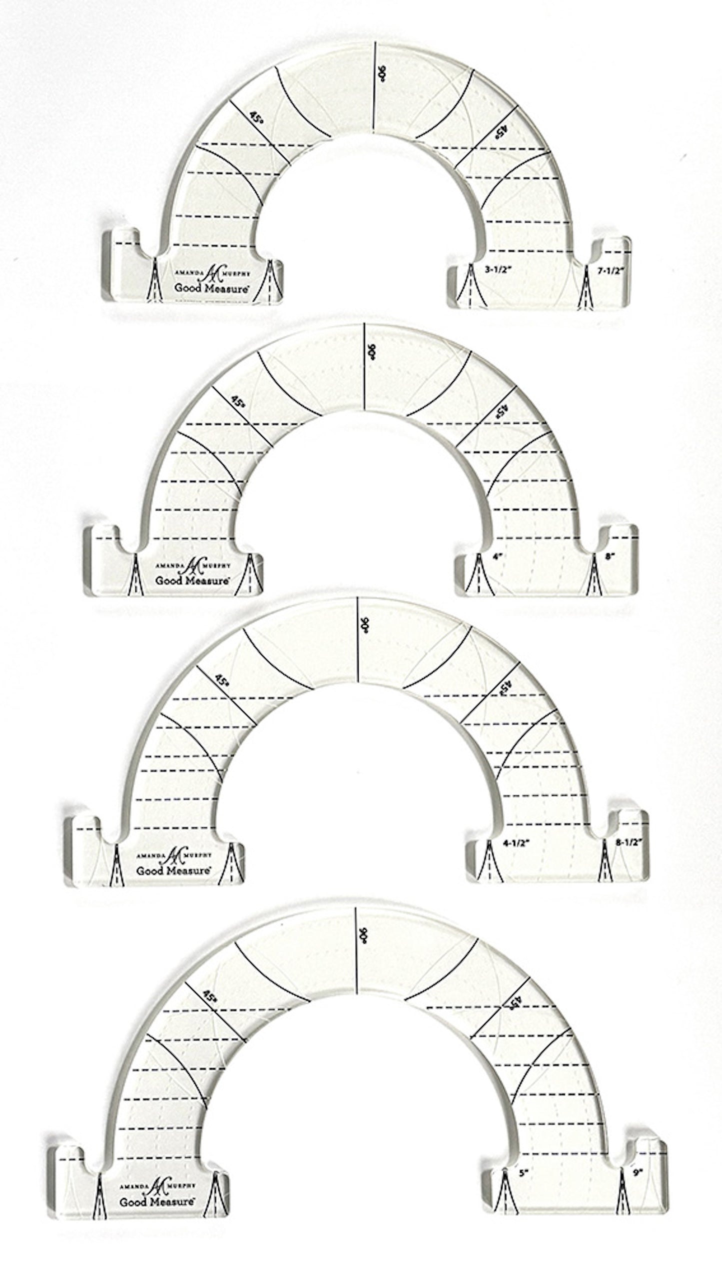 Good Measure- Amanda Murphy Every Semicircle #2, 4 Pieces