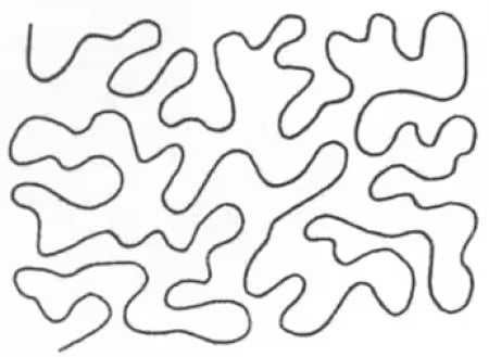 Full Line Stencil: Meander