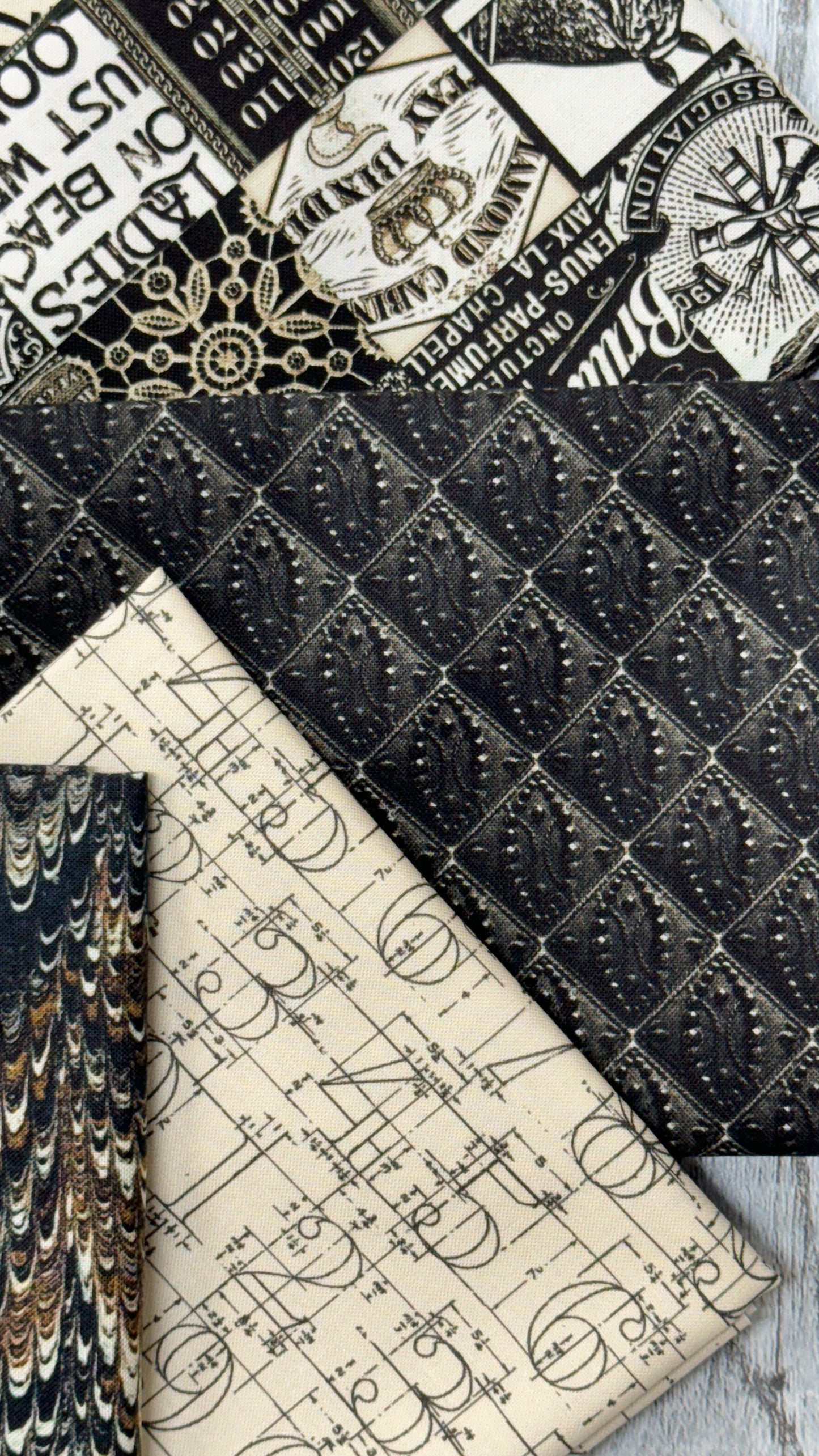 Sable & Swan by Cathe Holden- Shop Assembled Fat Quarter Bundle