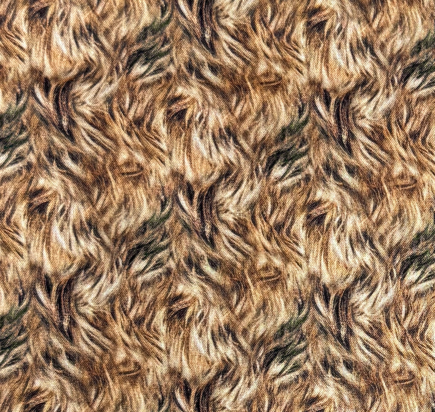 Legendary Loner- Brown Hairy Situation: Sold by the 1/2 yard