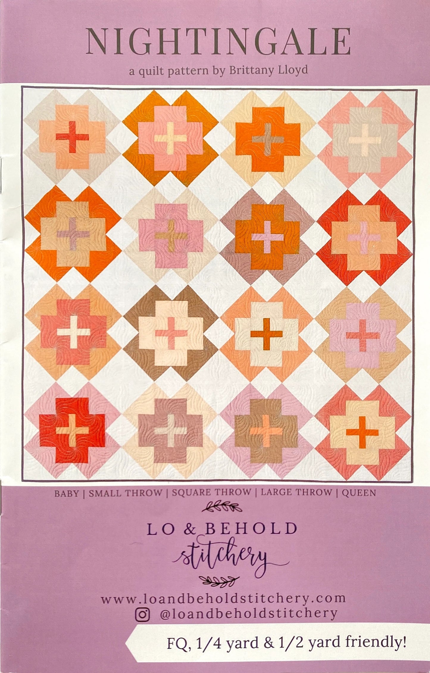 Nightingale Quilt Pattern